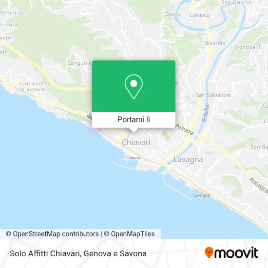 Mappa Solo Affitti Chiavari