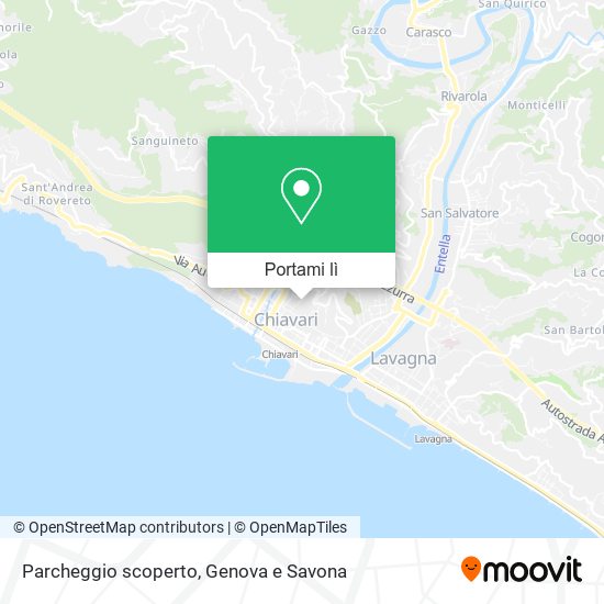 Mappa Parcheggio scoperto