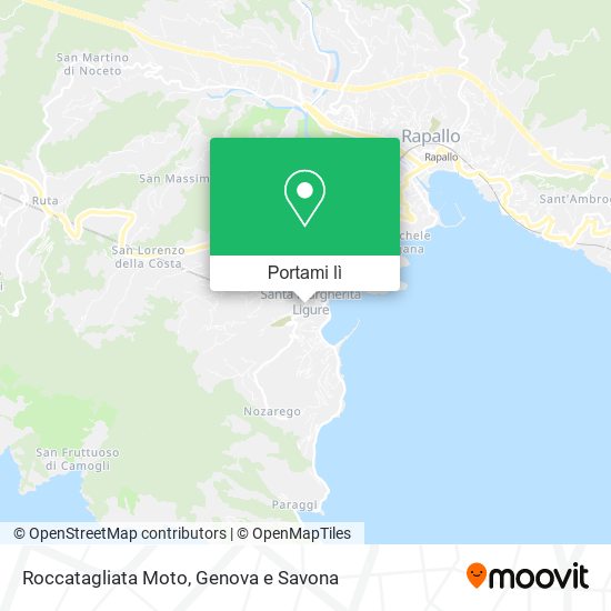 Mappa Roccatagliata Moto
