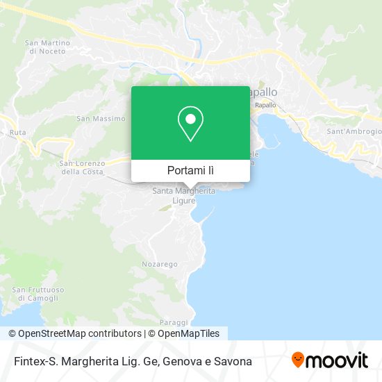 Mappa Fintex-S. Margherita Lig. Ge