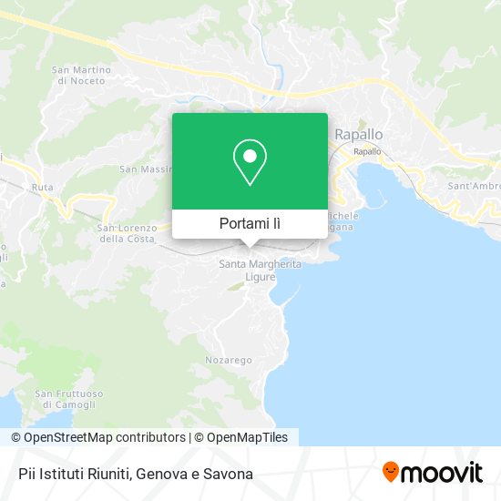 Mappa Pii Istituti Riuniti