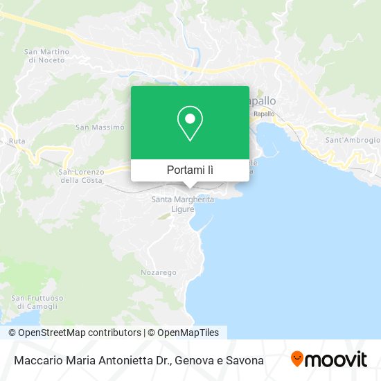 Mappa Maccario Maria Antonietta Dr.