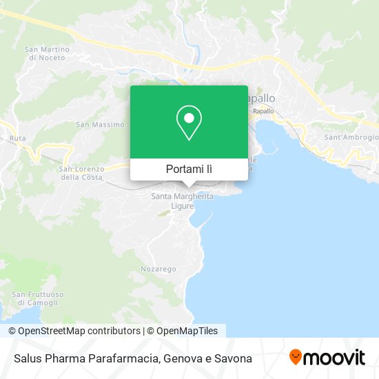 Mappa Salus Pharma Parafarmacia