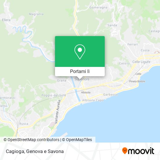 Mappa Cagioga