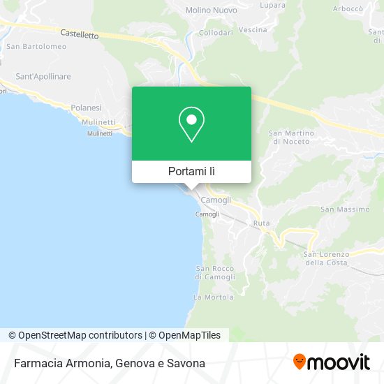 Mappa Farmacia Armonia