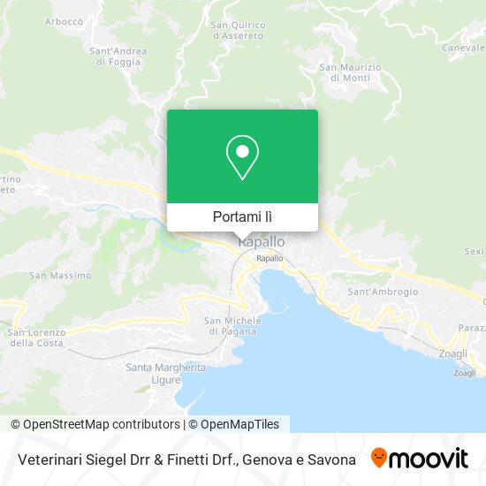 Mappa Veterinari Siegel Drr & Finetti Drf.