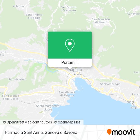 Mappa Farmacia Sant'Anna