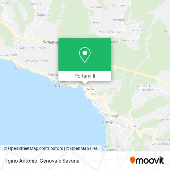 Mappa Igino Antonio