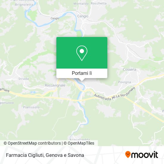 Mappa Farmacia Cigliuti