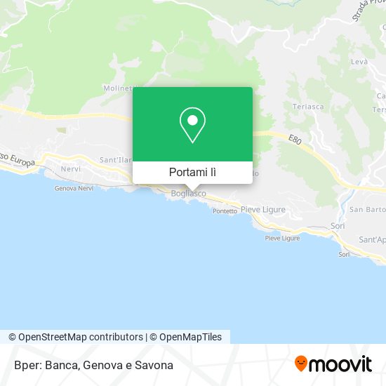 Mappa Bper: Banca