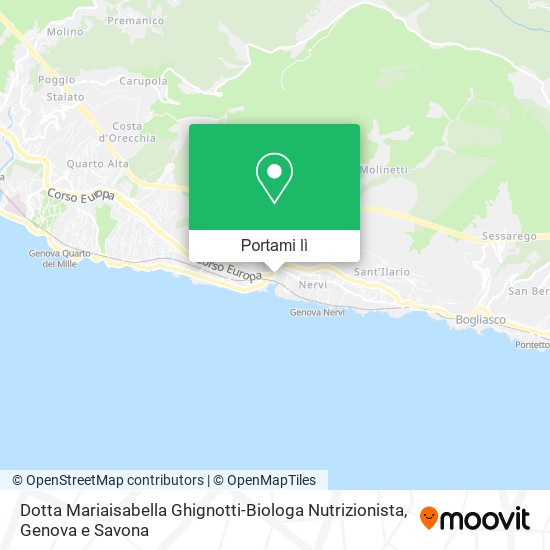 Mappa Dotta Mariaisabella Ghignotti-Biologa Nutrizionista