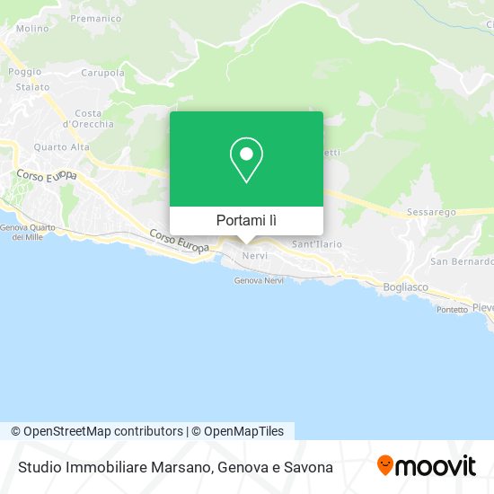 Mappa Studio Immobiliare Marsano