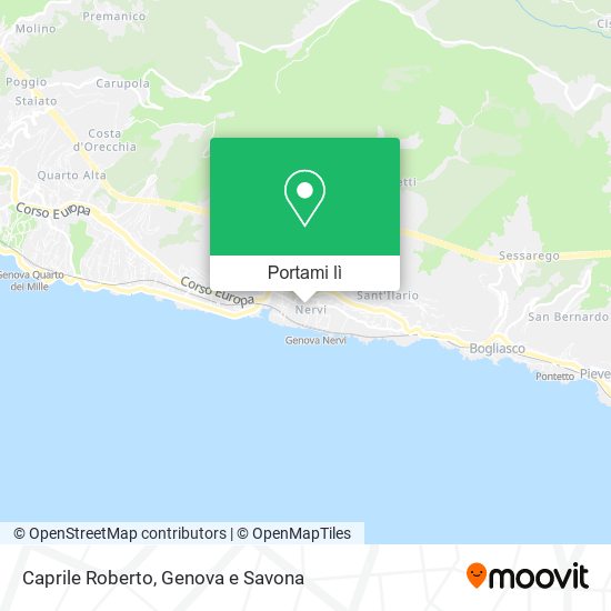 Mappa Caprile Roberto