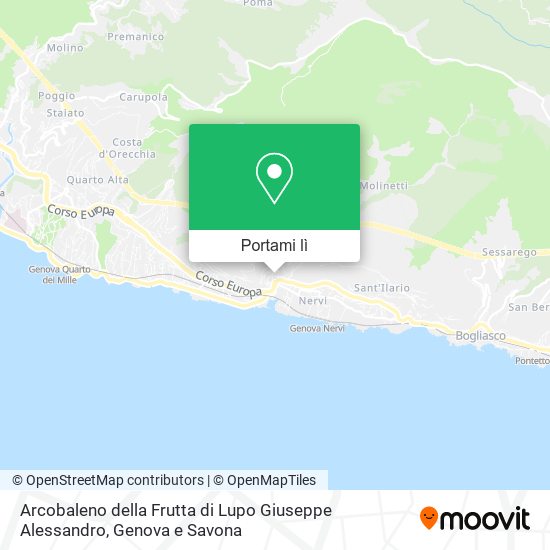 Mappa Arcobaleno della Frutta di Lupo Giuseppe Alessandro