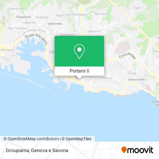 Mappa Groupama