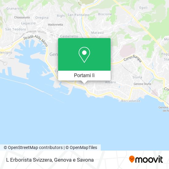 Mappa L Erborista Svizzera