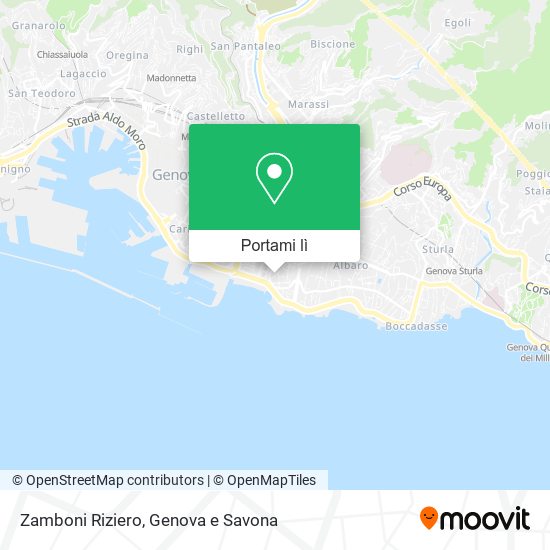 Mappa Zamboni Riziero