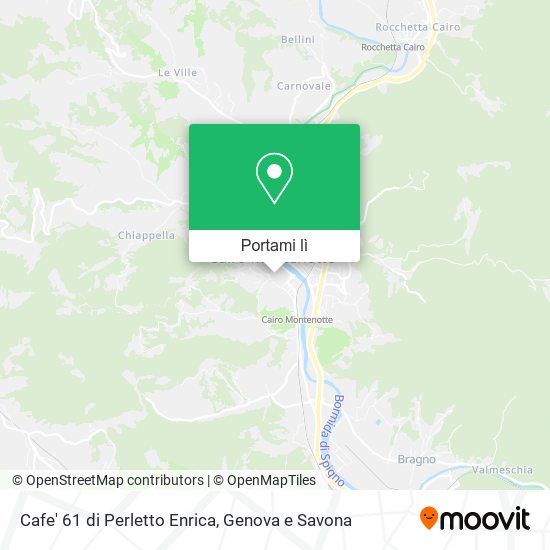 Mappa Cafe' 61 di Perletto Enrica