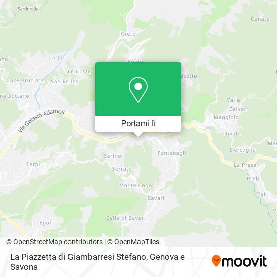 Mappa La Piazzetta di Giambarresi Stefano
