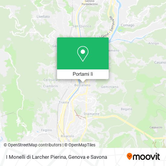 Mappa I Monelli di Larcher Pierina