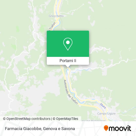 Mappa Farmacia Giacobbe