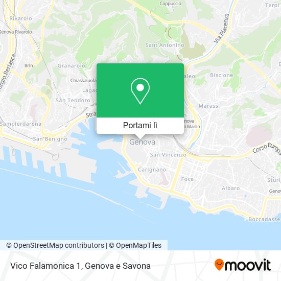 Mappa Vico Falamonica  1
