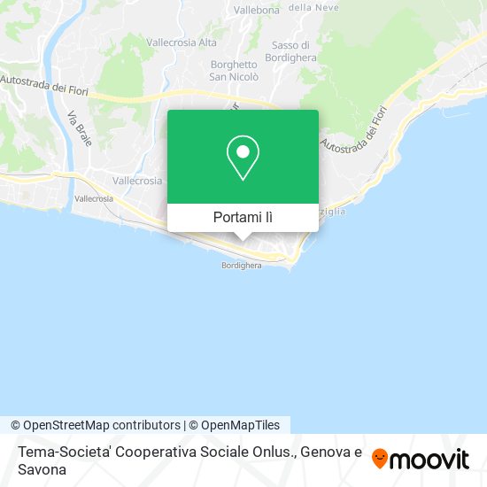 Mappa Tema-Societa' Cooperativa Sociale Onlus.