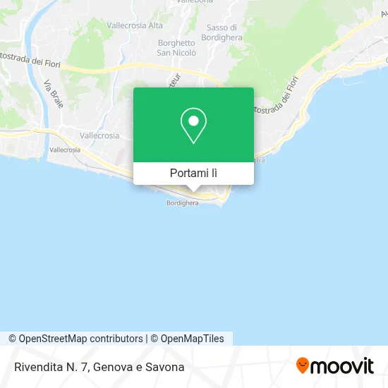 Mappa Rivendita N. 7