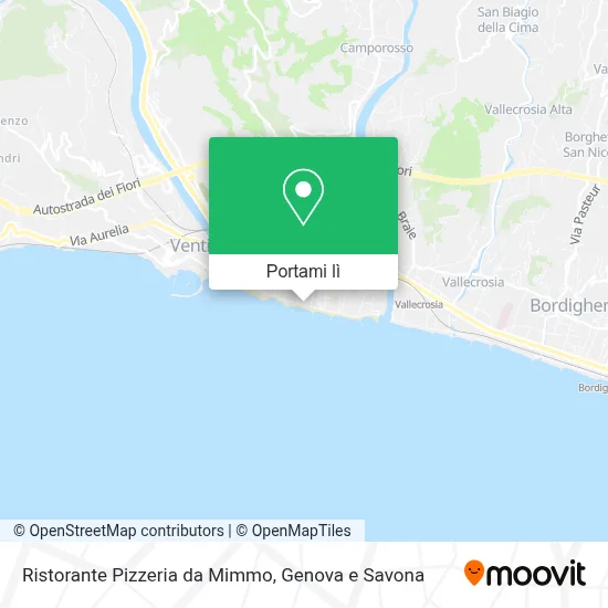 Mappa Ristorante Pizzeria da Mimmo