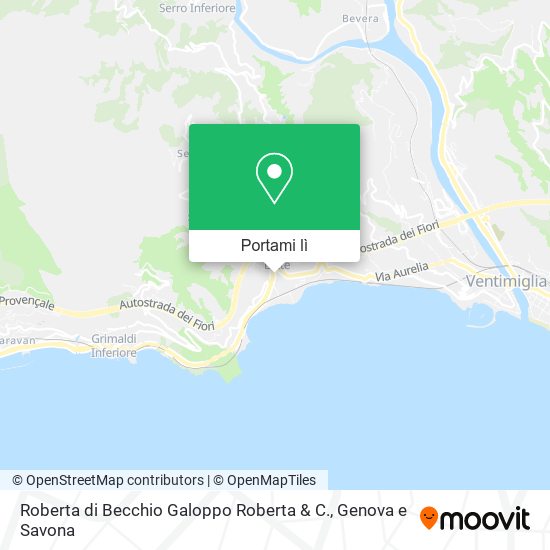 Mappa Roberta di Becchio Galoppo Roberta & C.