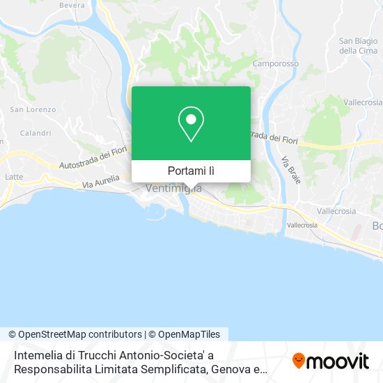 Mappa Intemelia di Trucchi Antonio-Societa' a Responsabilita Limitata Semplificata