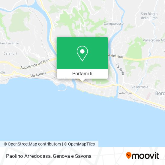 Mappa Paolino Arredocasa