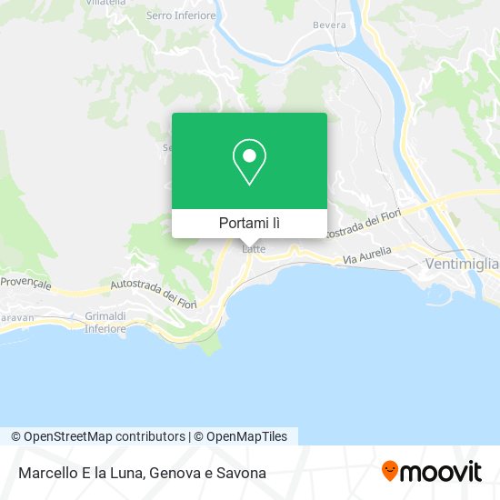 Mappa Marcello E la Luna