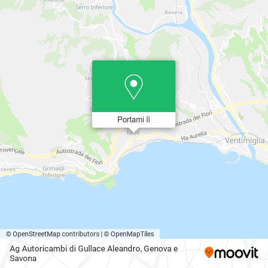 Mappa Ag Autoricambi di Gullace Aleandro