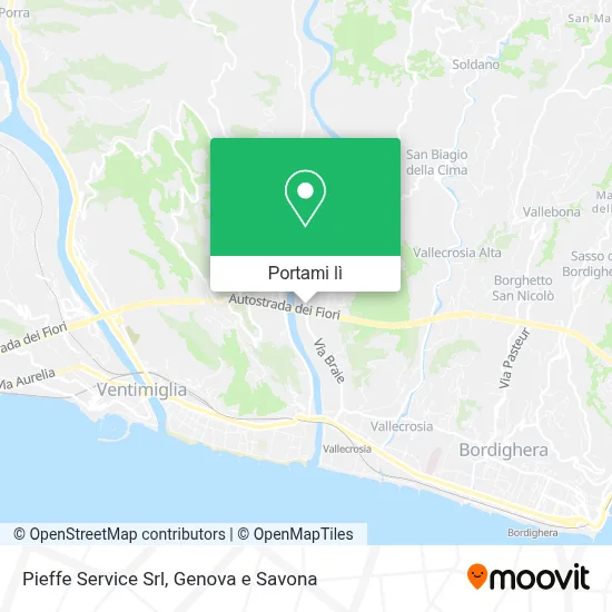 Mappa Pieffe Service Srl