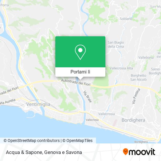 Mappa Acqua & Sapone