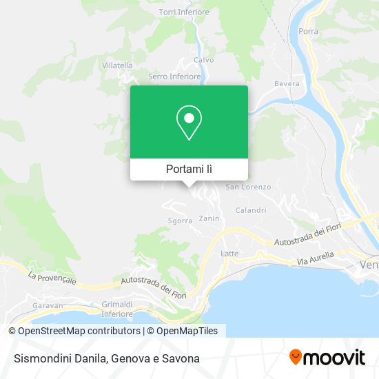 Mappa Sismondini Danila