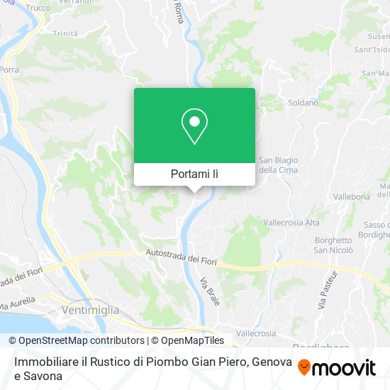 Mappa Immobiliare il Rustico di Piombo Gian Piero