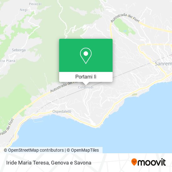 Mappa Iride Maria Teresa