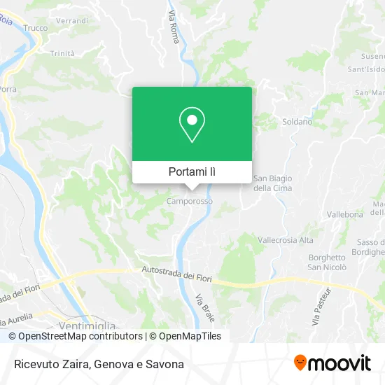 Mappa Ricevuto Zaira