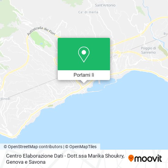 Mappa Centro Elaborazione Dati - Dott.ssa Marika Shoukry