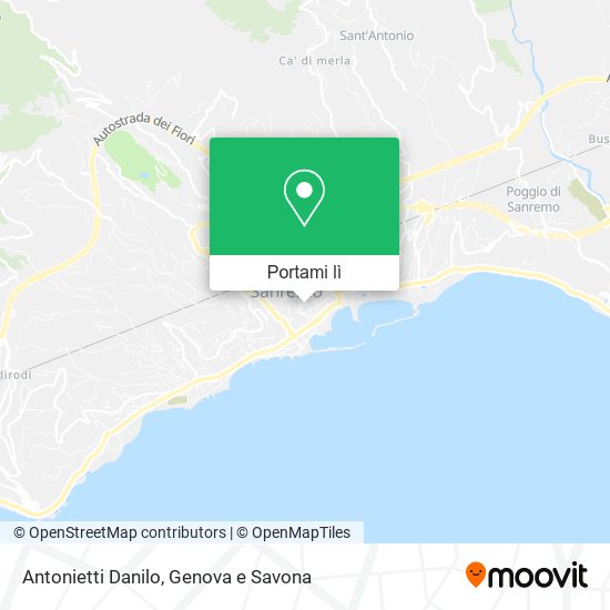 Mappa Antonietti Danilo