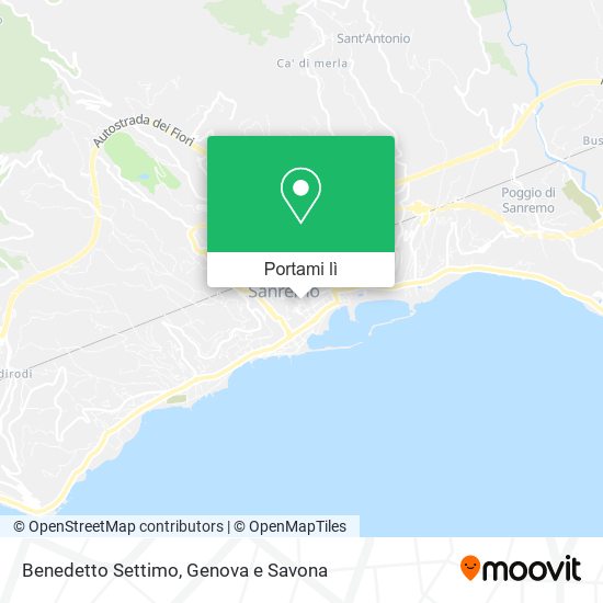 Mappa Benedetto Settimo