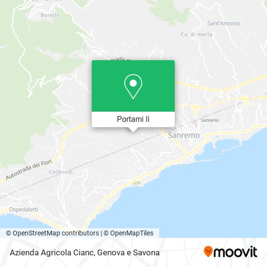 Mappa Azienda Agricola Cianc