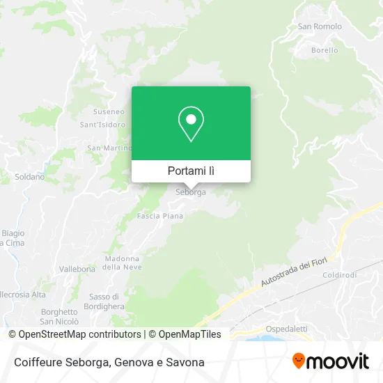 Mappa Coiffeure Seborga