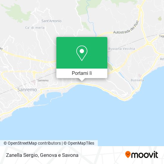 Mappa Zanella Sergio
