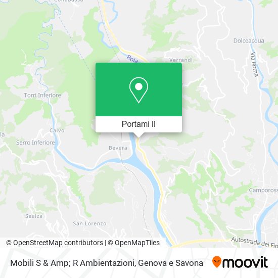 Mappa Mobili S & Amp; R Ambientazioni