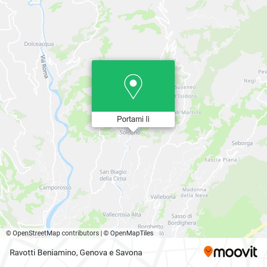 Mappa Ravotti Beniamino