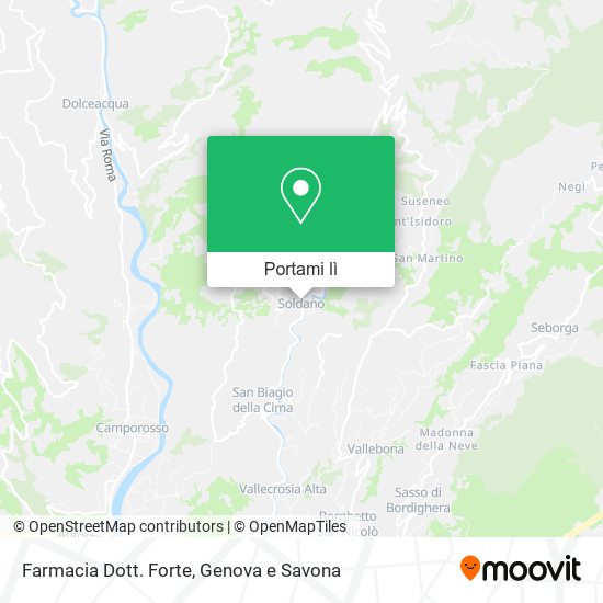 Mappa Farmacia Dott. Forte