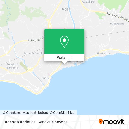 Mappa Agenzia Adriatica